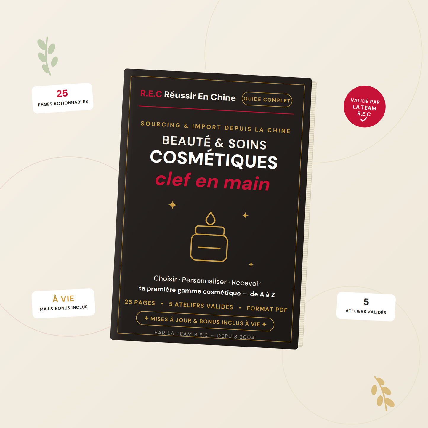 Ton business de cosmétiques clef en main